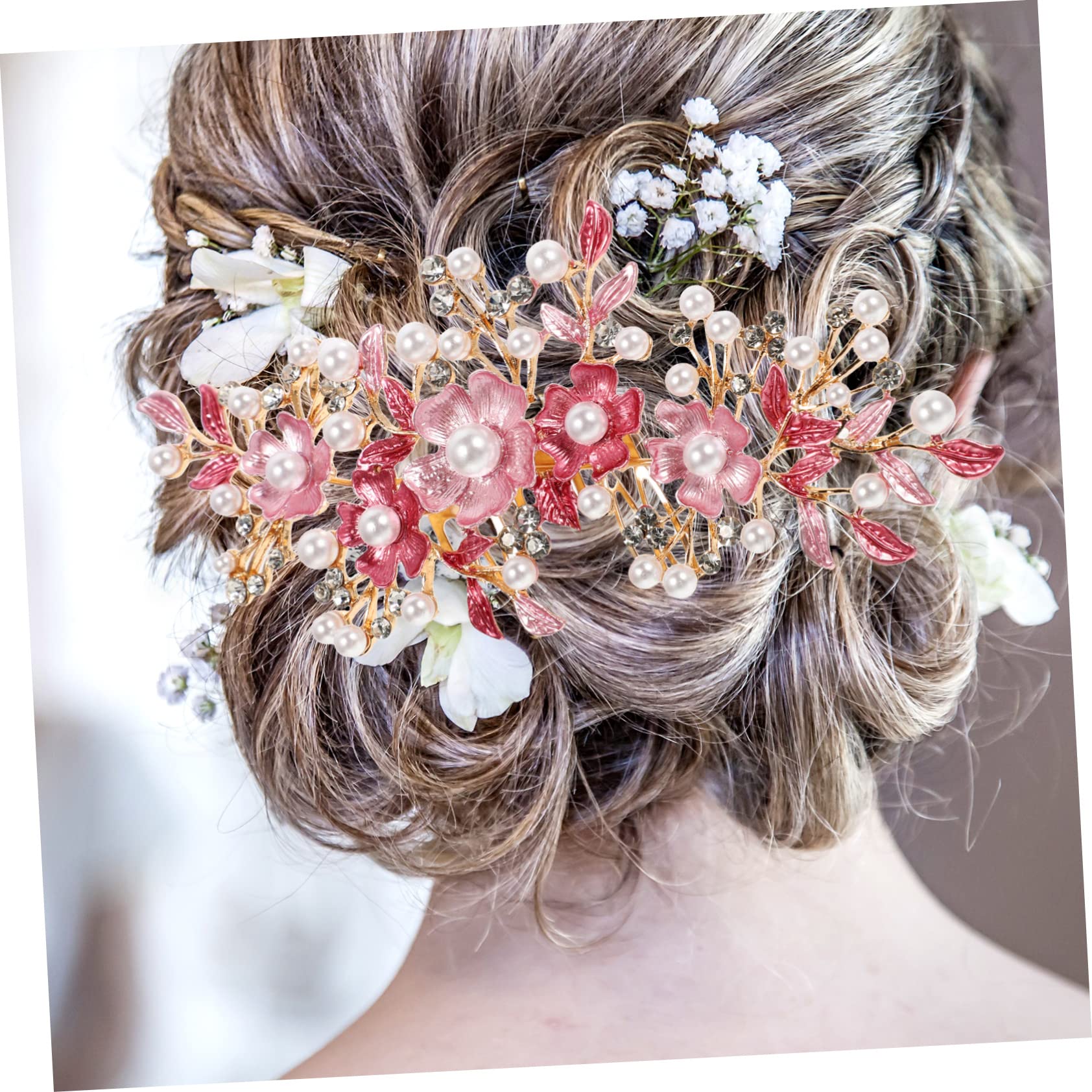 Didiseaon 3pezzi Pettine Per Accessorio Per Matrimonio Acconciature e Damigelle Decorazione e
