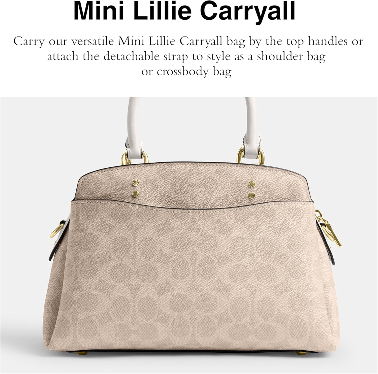 Coach Unisex Mini Lillie Carryall