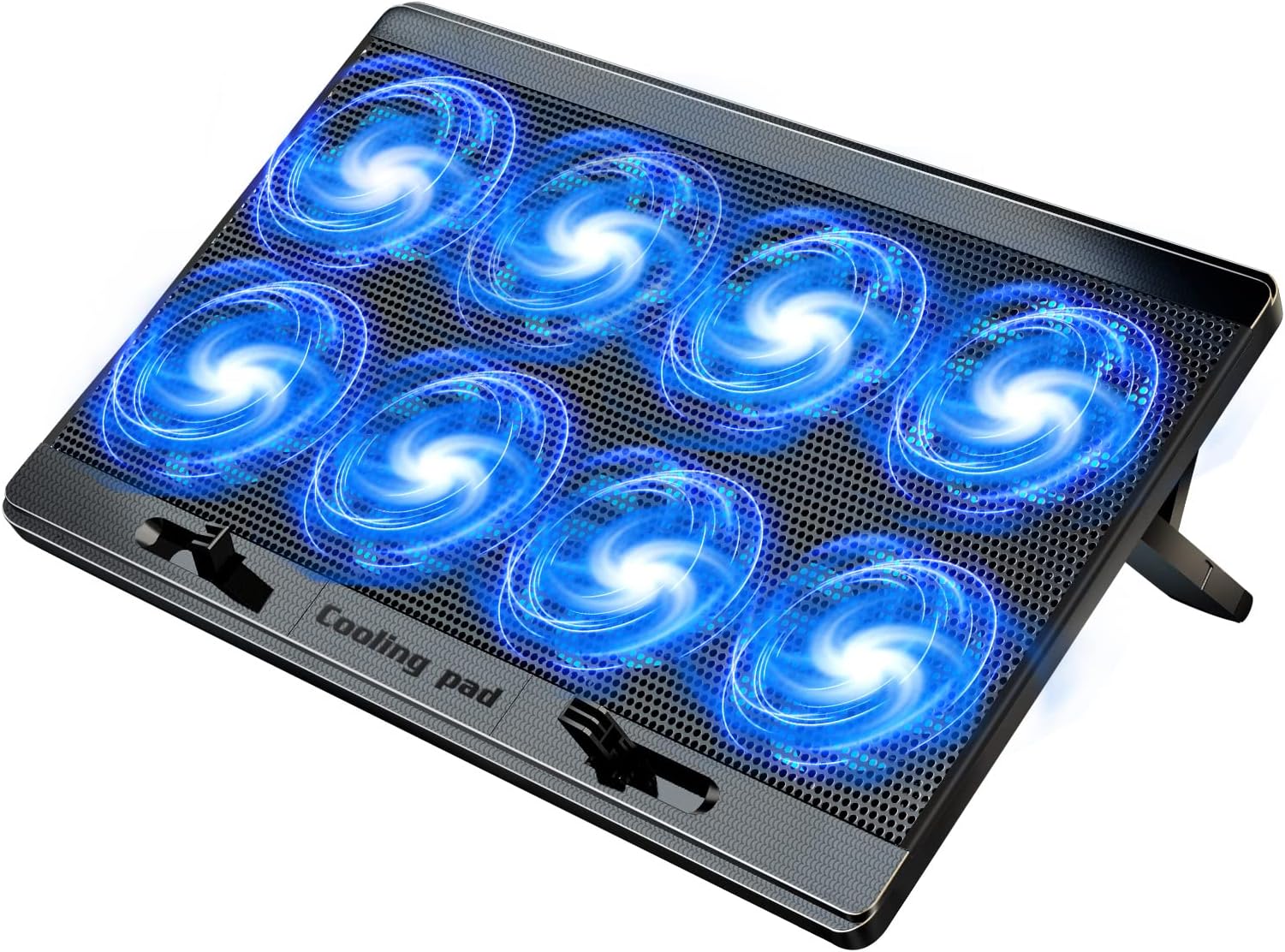 Laptop Cooling Pad with 8 Quite Cooling Fans,Laptop Fan