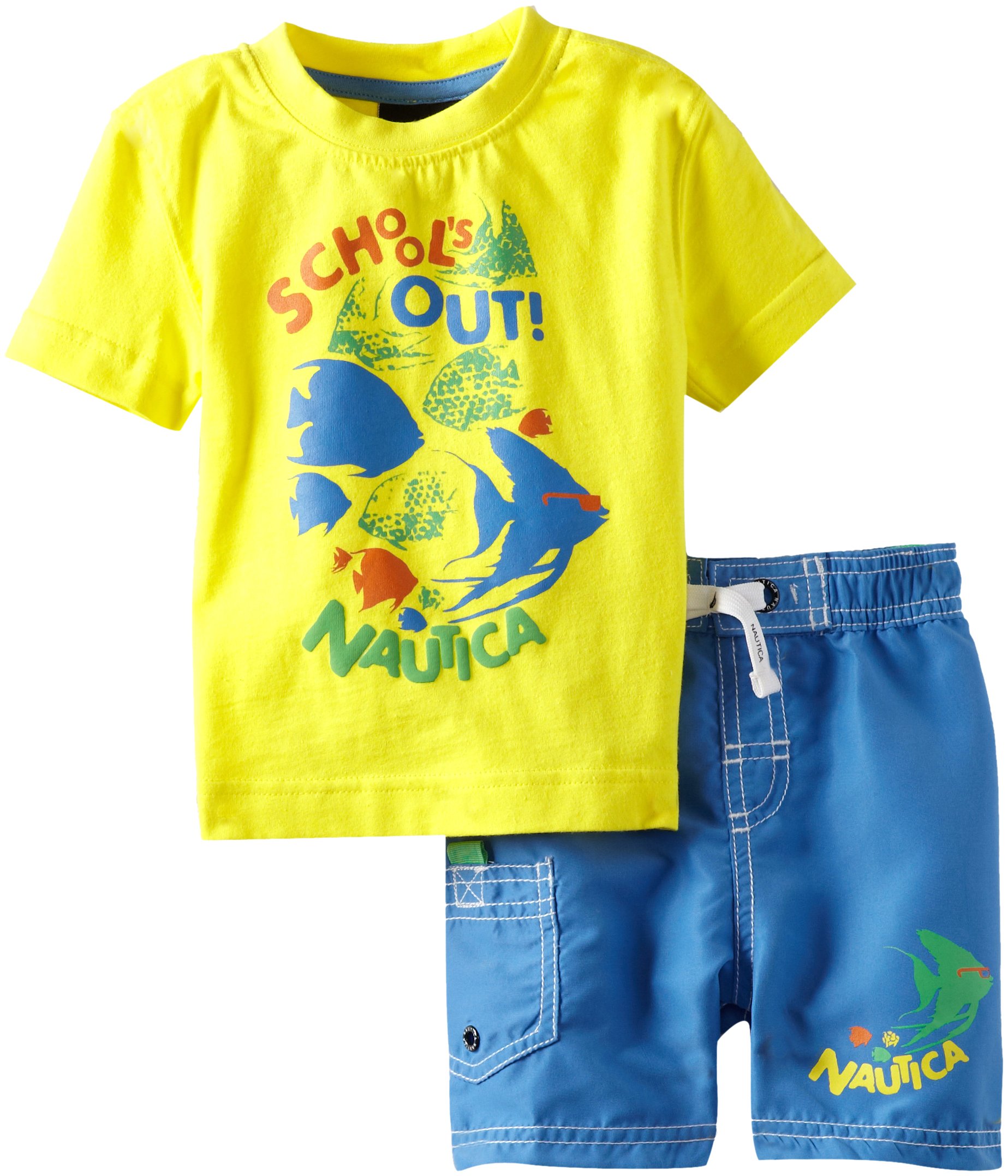 Nautica Baby Boys' 2 Piece Schools Out Swim Set