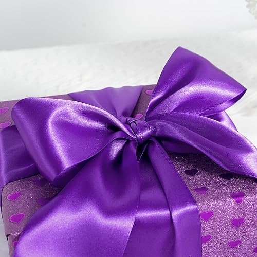 Vista 278 de MEEDEE Orange Satin Ribbon - 1.5 inch Double Faced Satin Ribbon, 50 Yards - Neon Tangerine - For Christmas, Thanksgiving, Halloween, Weddings