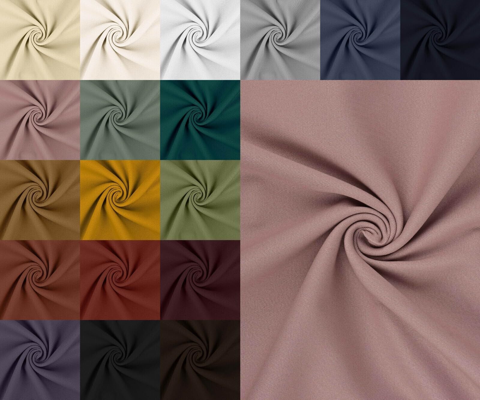 Stretch Köper Stoff Meterware - Baumwolle Twill Dehnbar In Anthrazit