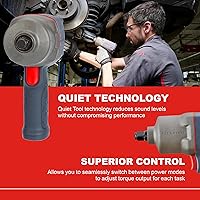 Vista 3 de Ingersoll Rand 2235TiMAX Llave de impacto neumática de 1/2 pulgada con salida de par de hasta 1,350 pies-libras