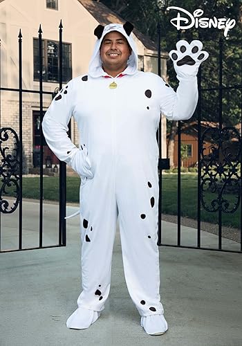 Miniatura 2 de Disfraz de Pongo de Disney 101 Dálmatas, overol dálmata de una pieza para cosplay, disfraces y Halloween