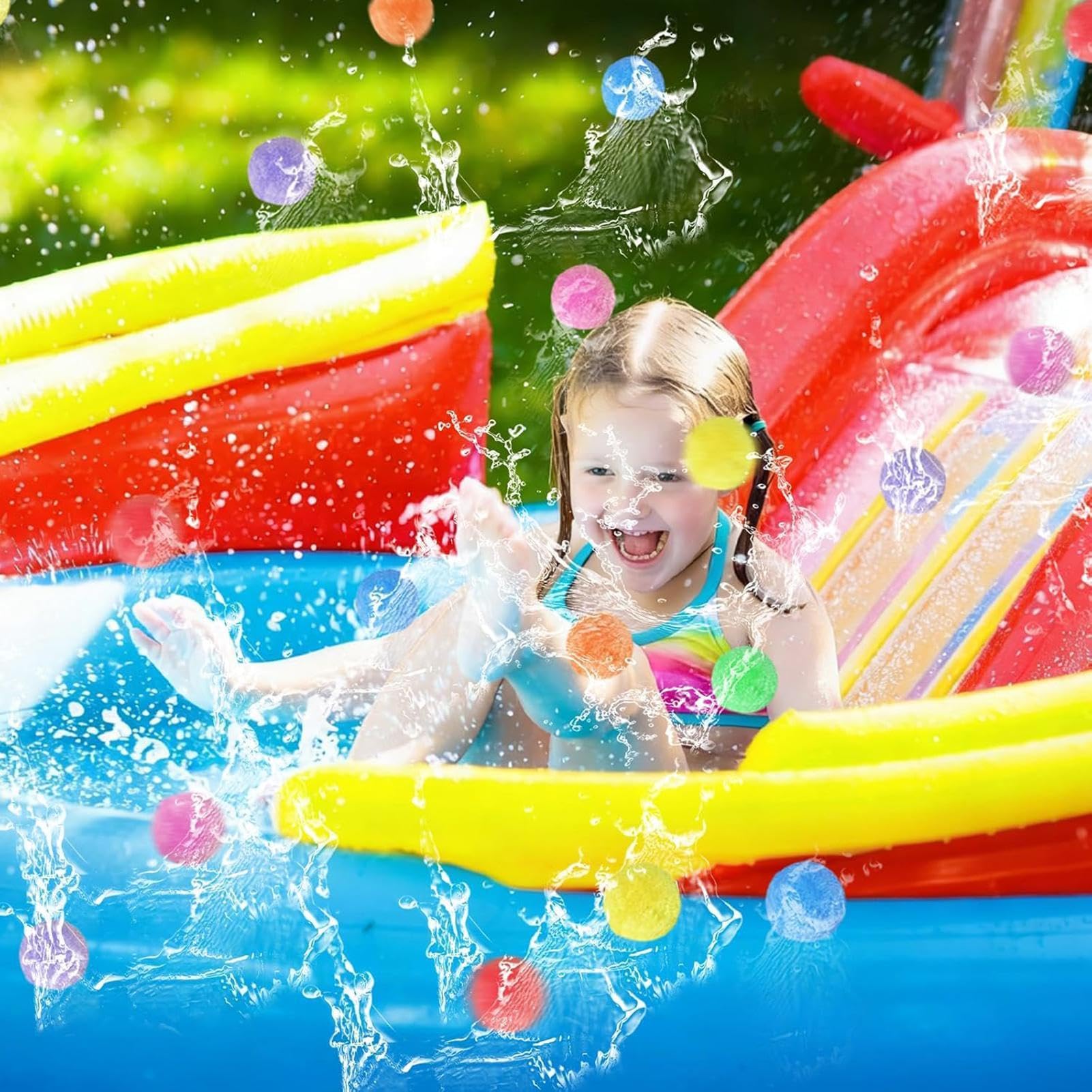 Bolas Splash Reutilizables | Juguete Agua Exterior-ieur