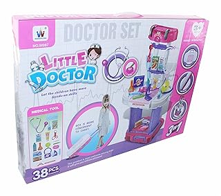 Wanderlong Doctor Medical Set, 38 Pieces - Multi Color