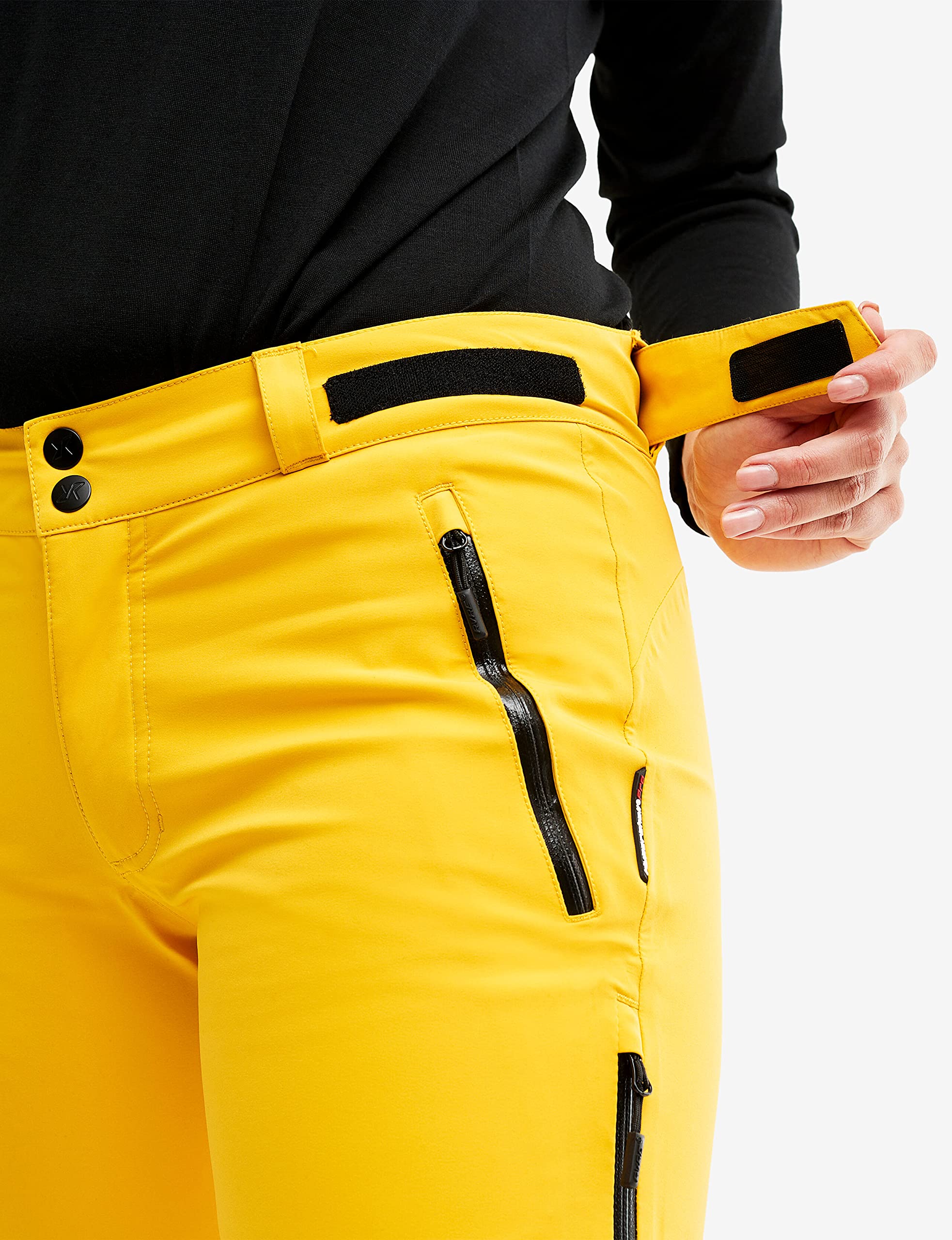 RevolutionRace Cyclone Rescue Pants para Mujer, Pantalones Impermeables, Senderismo