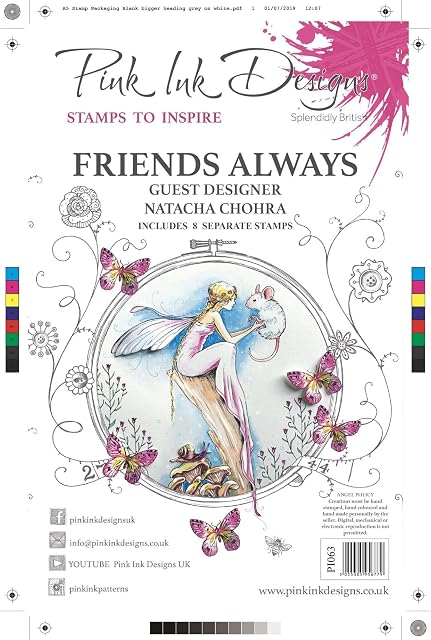 Always Friends Fairy Clear Stamp Set