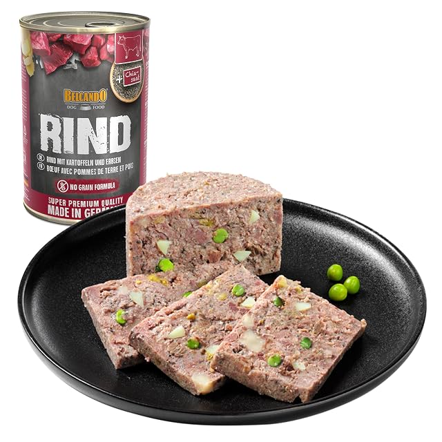 Foto 4 de 6 de Belcando Super Premium Lata [6x400g Ternera con Patatas y Guisantes]
