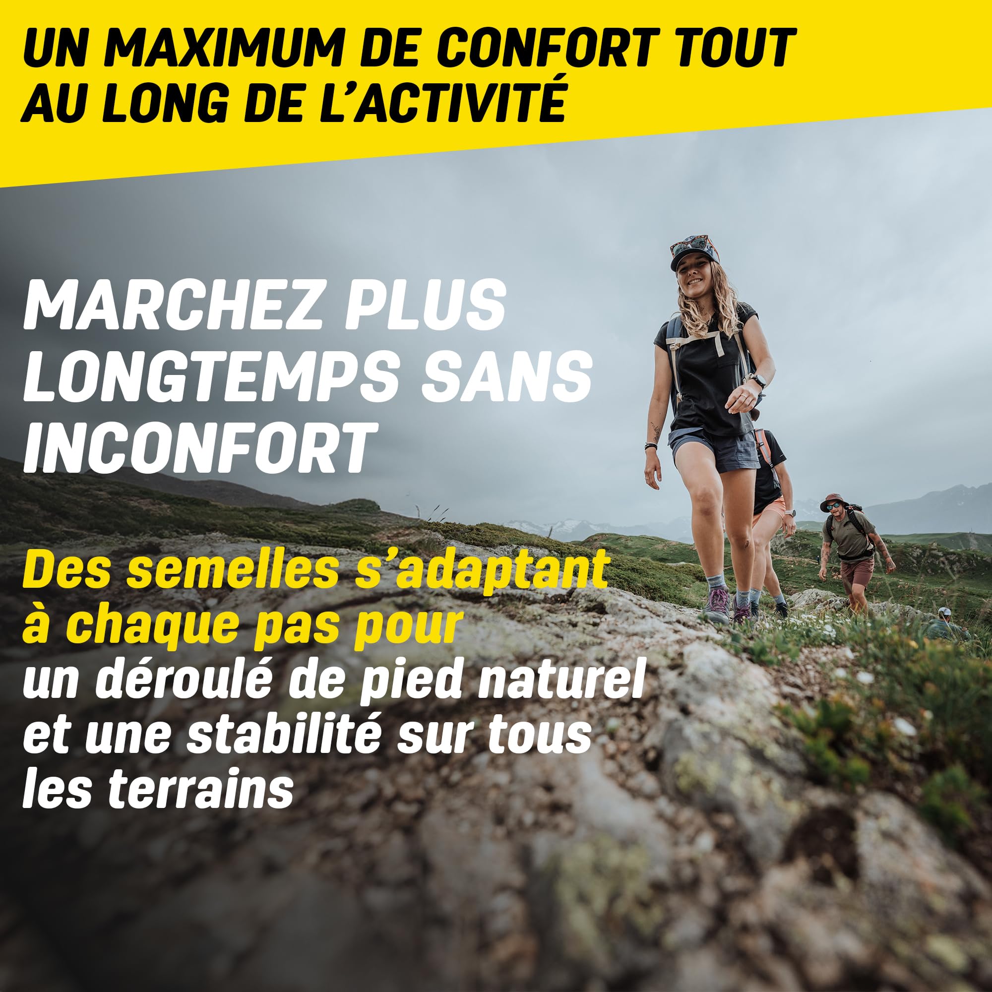 Sidas Outdoor Gel Semelle Comfort Outdoor Mixte