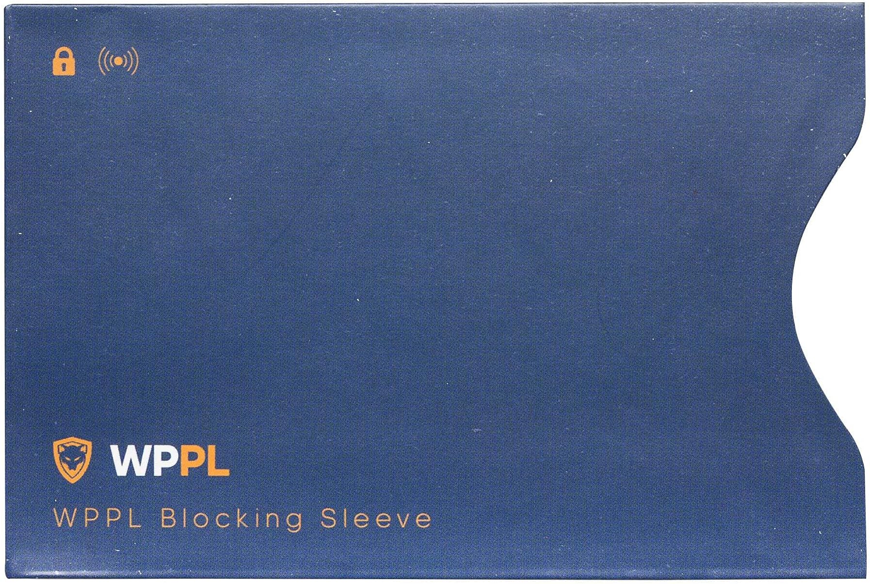 RFID Sleeves Credit Card Sleeve - Credit Card Protector Sleeves to Block Data Theft - RFID Blocking Credit Card Sleeves for Credit & Debit Cards Protection - Fits in Wallet & Purses (Blue)