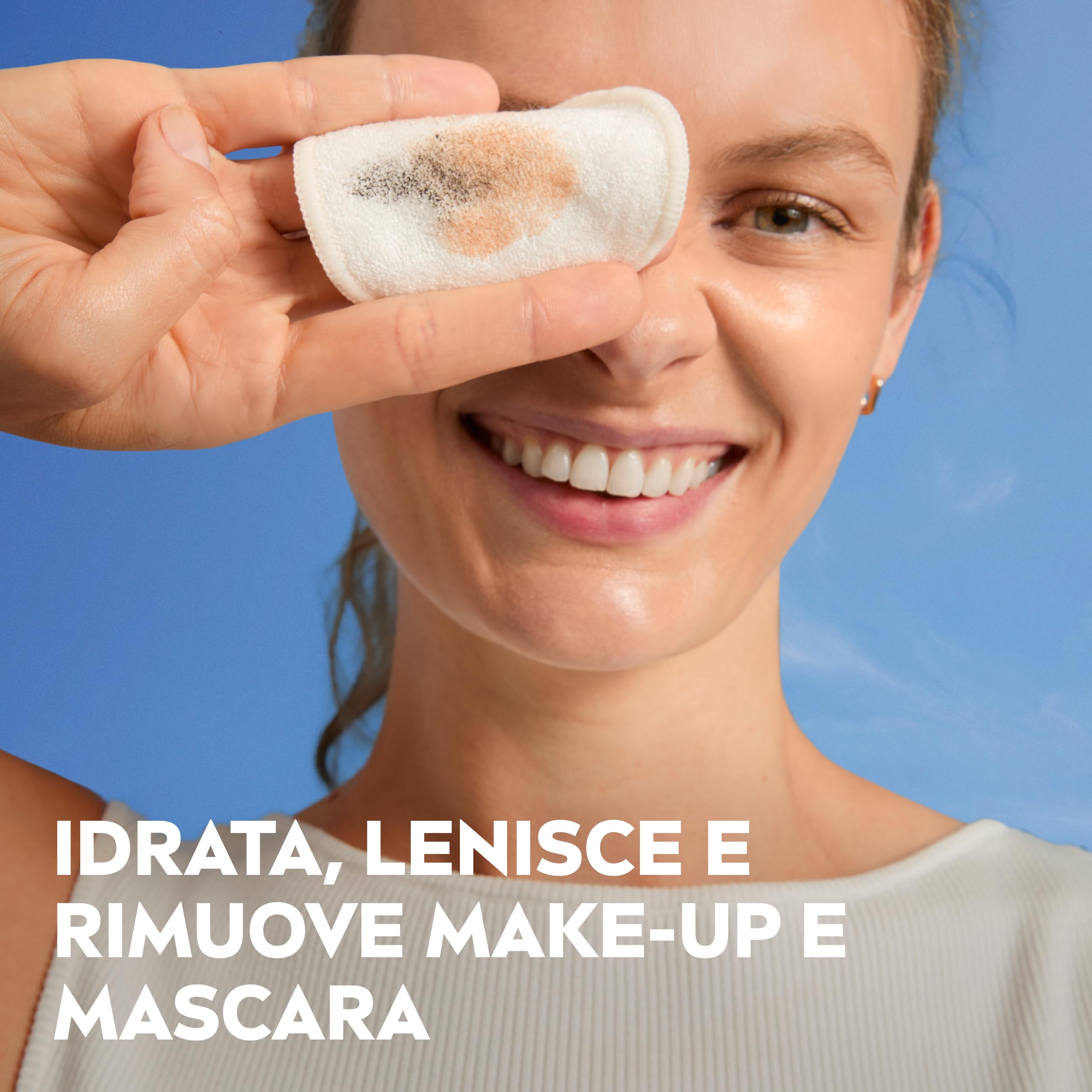 NIVEA Struccante Occhi Extra Delicato 6 x 125 ml, Struccante bifasico per trucco e mascara, Olio struccante con Acido Ialuronico Puro, Non irrita, Senza profumo, Per occhi sensibili