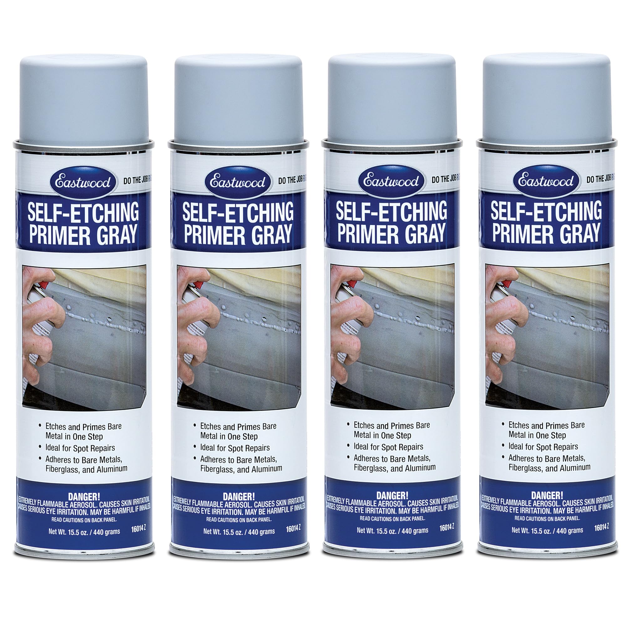 Eastwood Self Etching Primer Spray Paint Aerosol Gray 16 oz. | 4 Pack