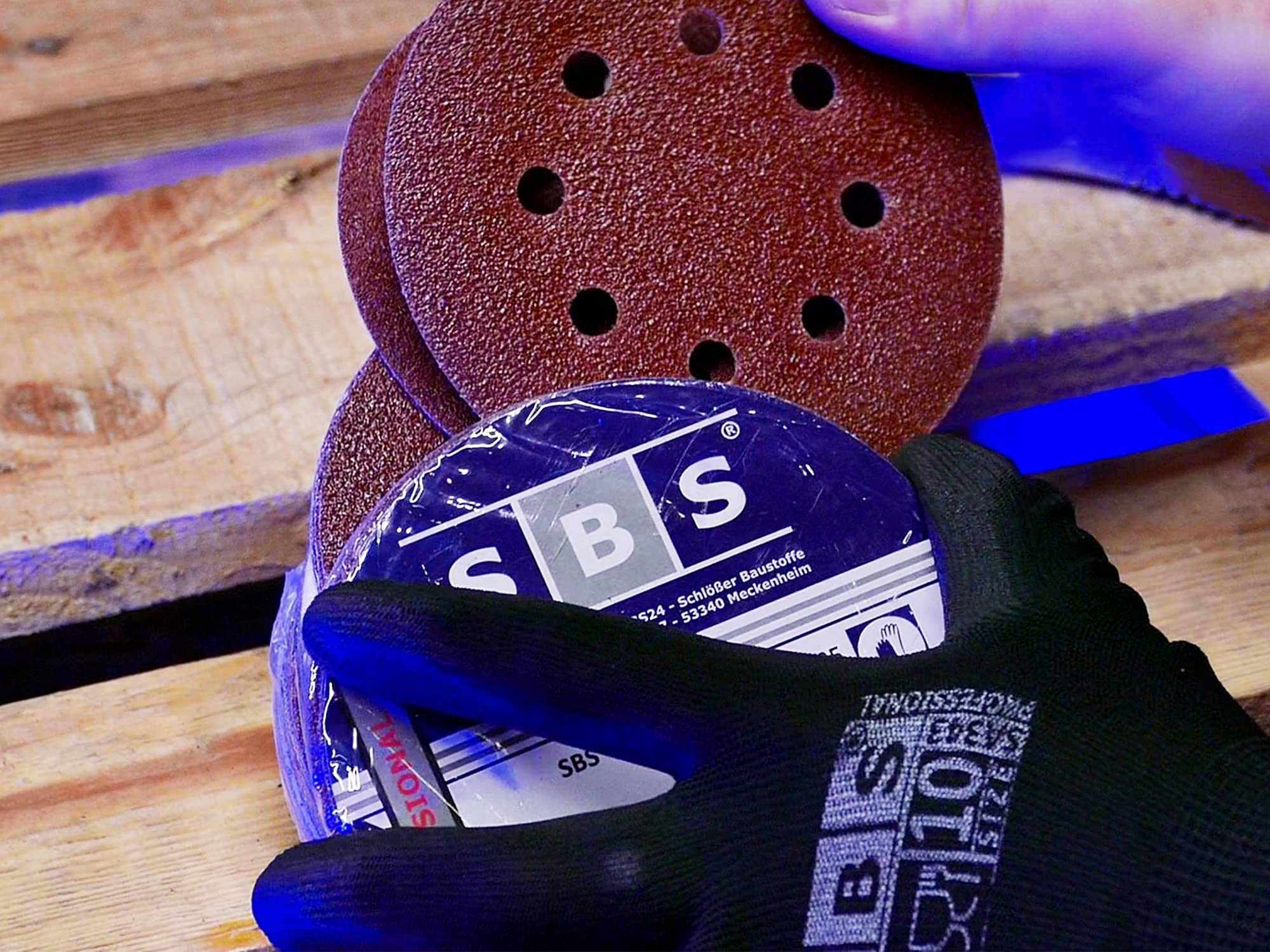 Dischi Abrasivi Starcke 942EE - Ø 430 Mm, Grana 80, 10 Pezzi | Per Legno, Vernice E Pietra - Foto 7