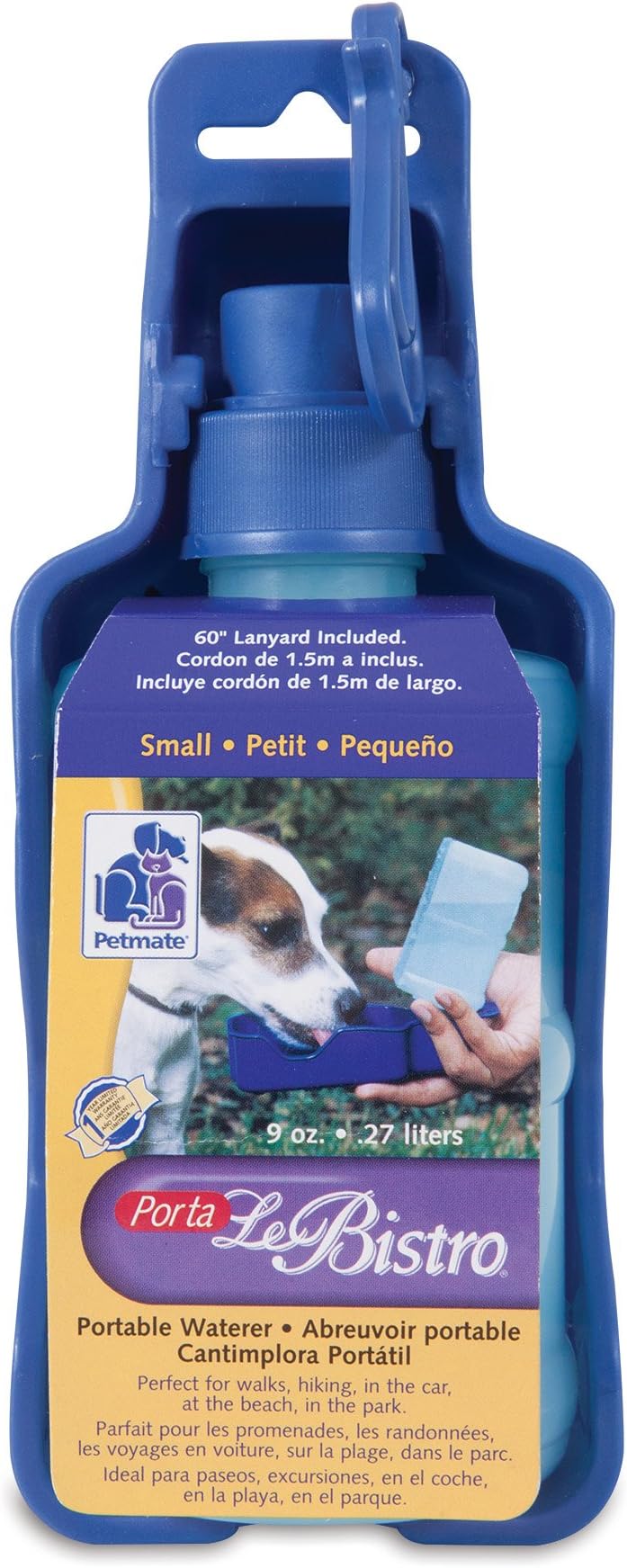 "Doskocil Porta Le Bistro Waterer Display Small 7.3"" X 3"" X 2.5"