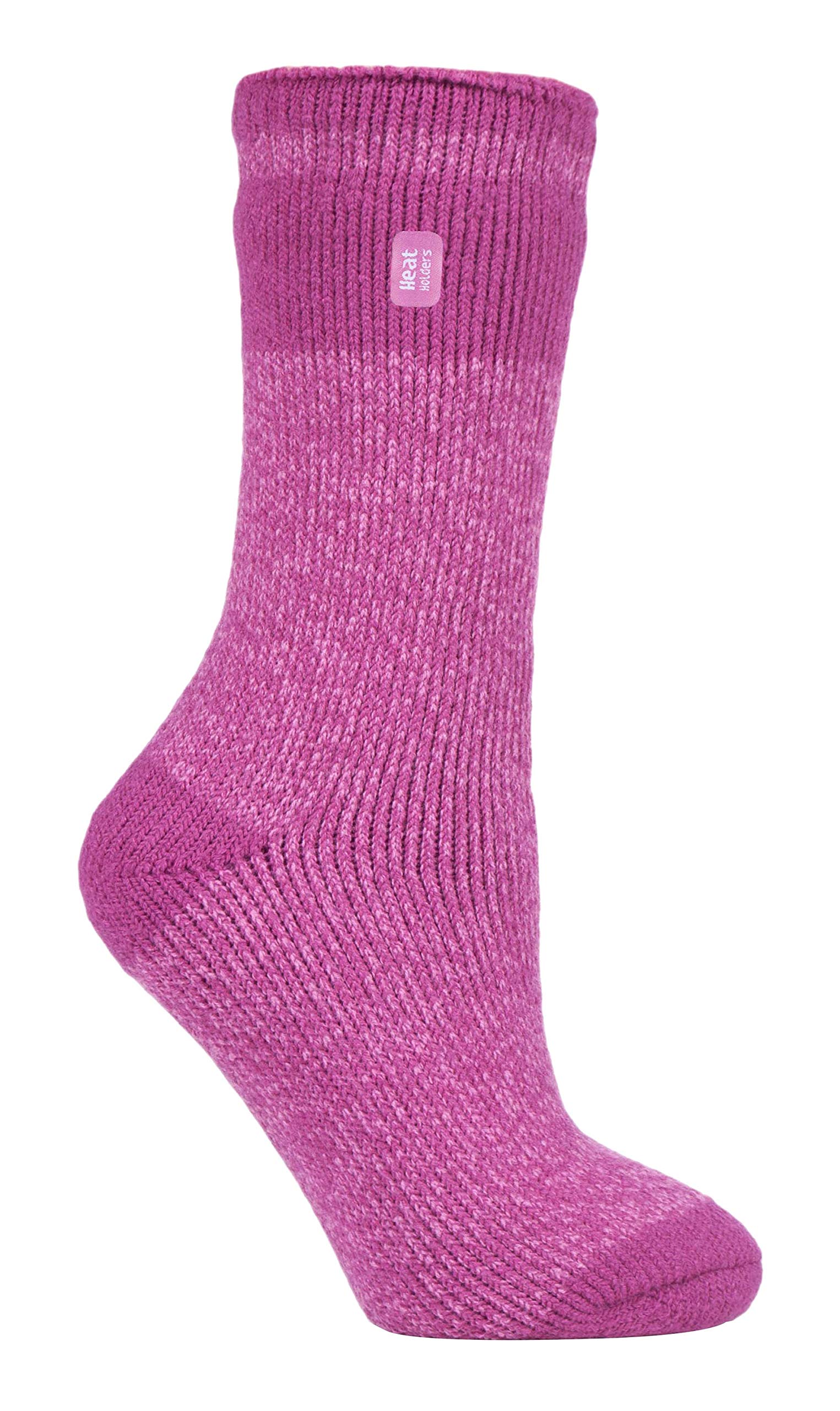 Sock Snob Unisex Ad Block Pink Heat Holders Ladies 2.3 Tog Thermal Winter Socks