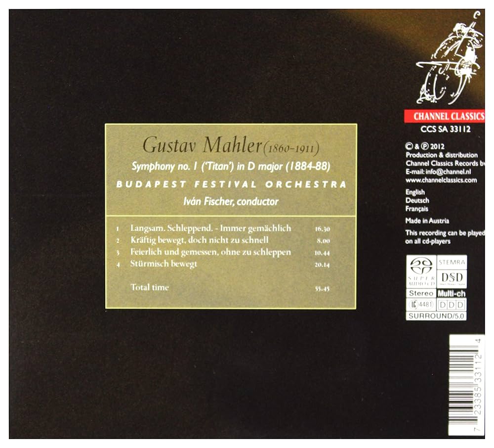 G. Mahler, Iv n Fischer, Budapest Festival Orchestra