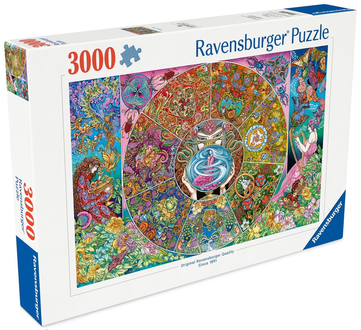 Ravensburger - Puzzle Adulte - Puzzle 3000 pièces - l'espoir de Pandore - Adultes et Enfants à partir de 14 Ans - Puzzle de qualité supérieure fabriqué en Europe - 12001855