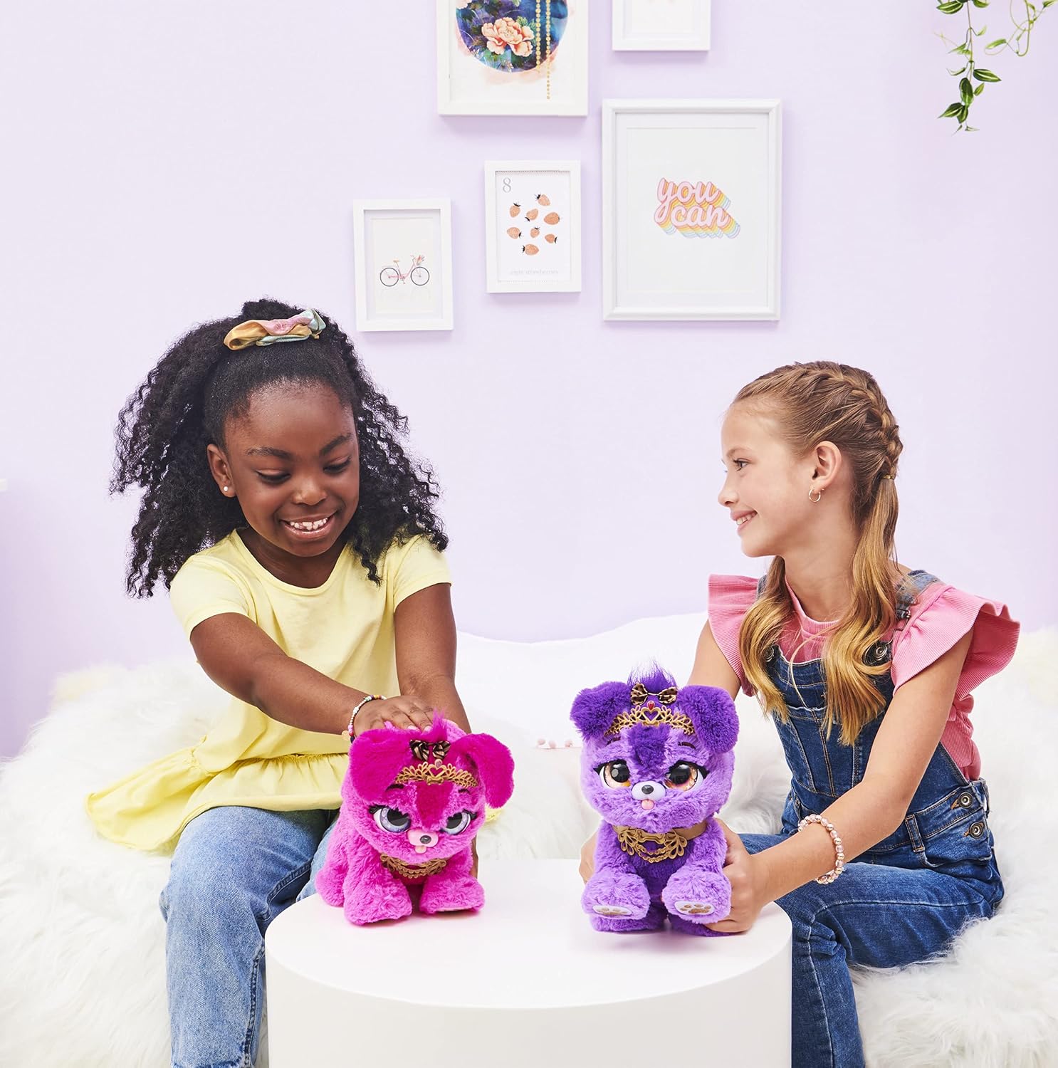 Present Pets, Princess Puppy Interactive Plush Toy with Over 100 Sounds and Actions (Style May Vary) - Image 5