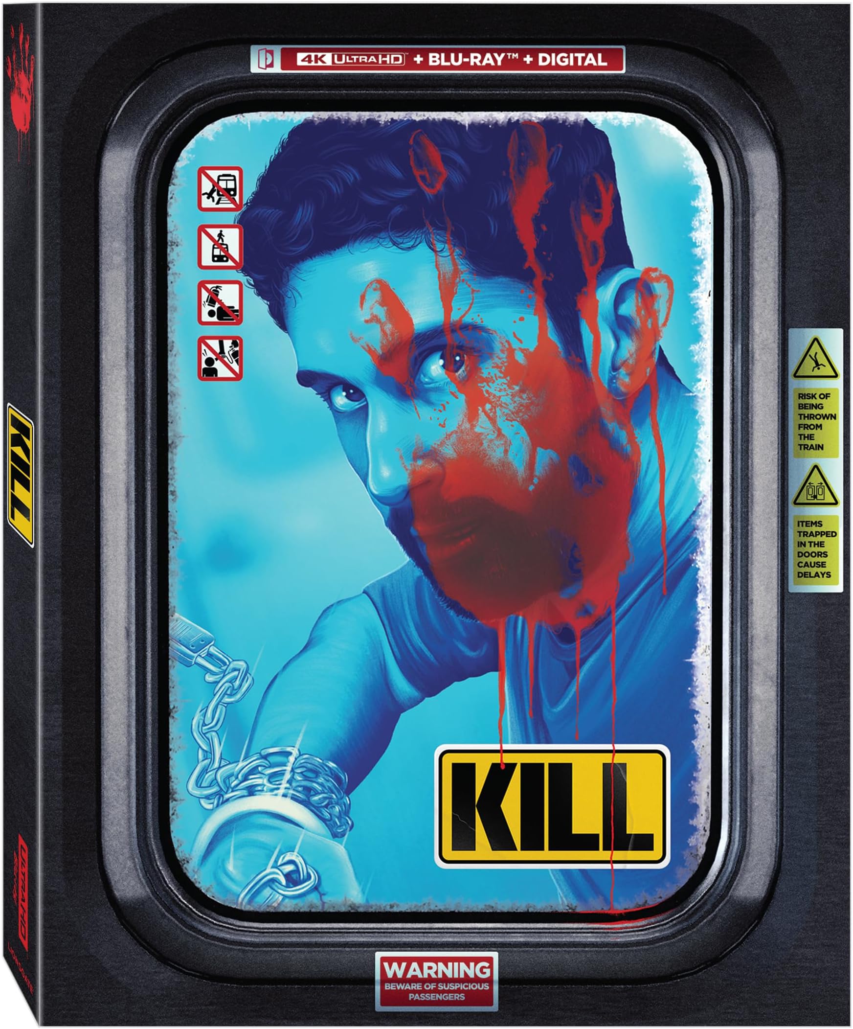 Kill - BLURAY, Digital, 4K ULTRA HD