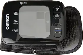 OMRON Monitor de Pressão Arterial de Pulso com Bluetooth Connect HEM-6232T