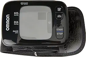 OMRON Monitor de Pressão Arterial de Pulso com Bluetooth Connect HEM-6232T