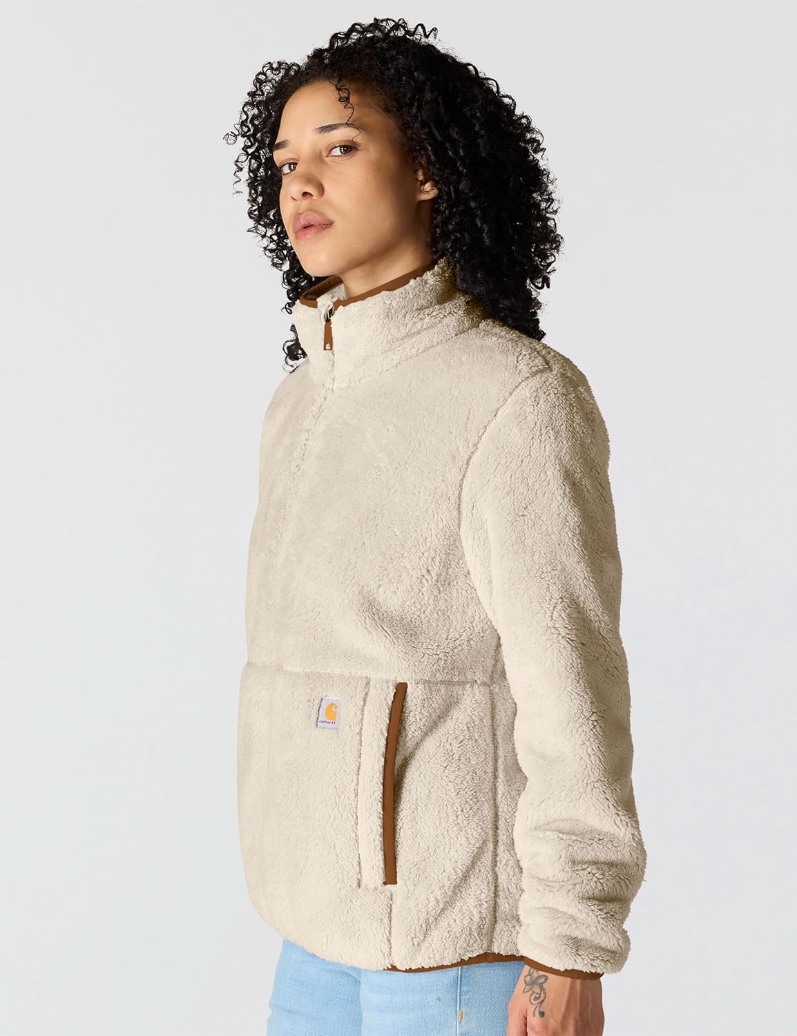 Carhartt Women's Loose Fit Fleece Pullover - Image 2
