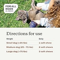 Vista 6 de PetLab Co. Masticables para el alivio de la picazón de salmón Pro para perros – Suplemento Omega 3 para la picazón en perros - Repleto de ácidos