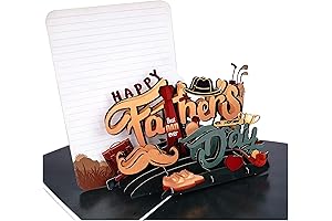 Happy Father's Day Pop Up Card - Best Dad Ever Golf Card