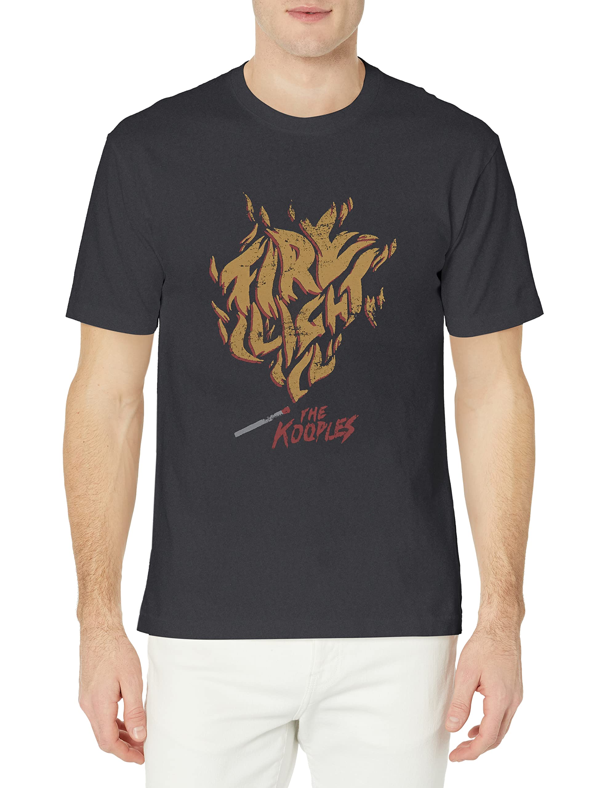 The Kooplesmens Cotton T-shirt With Rock-style Graphic T-Shirt