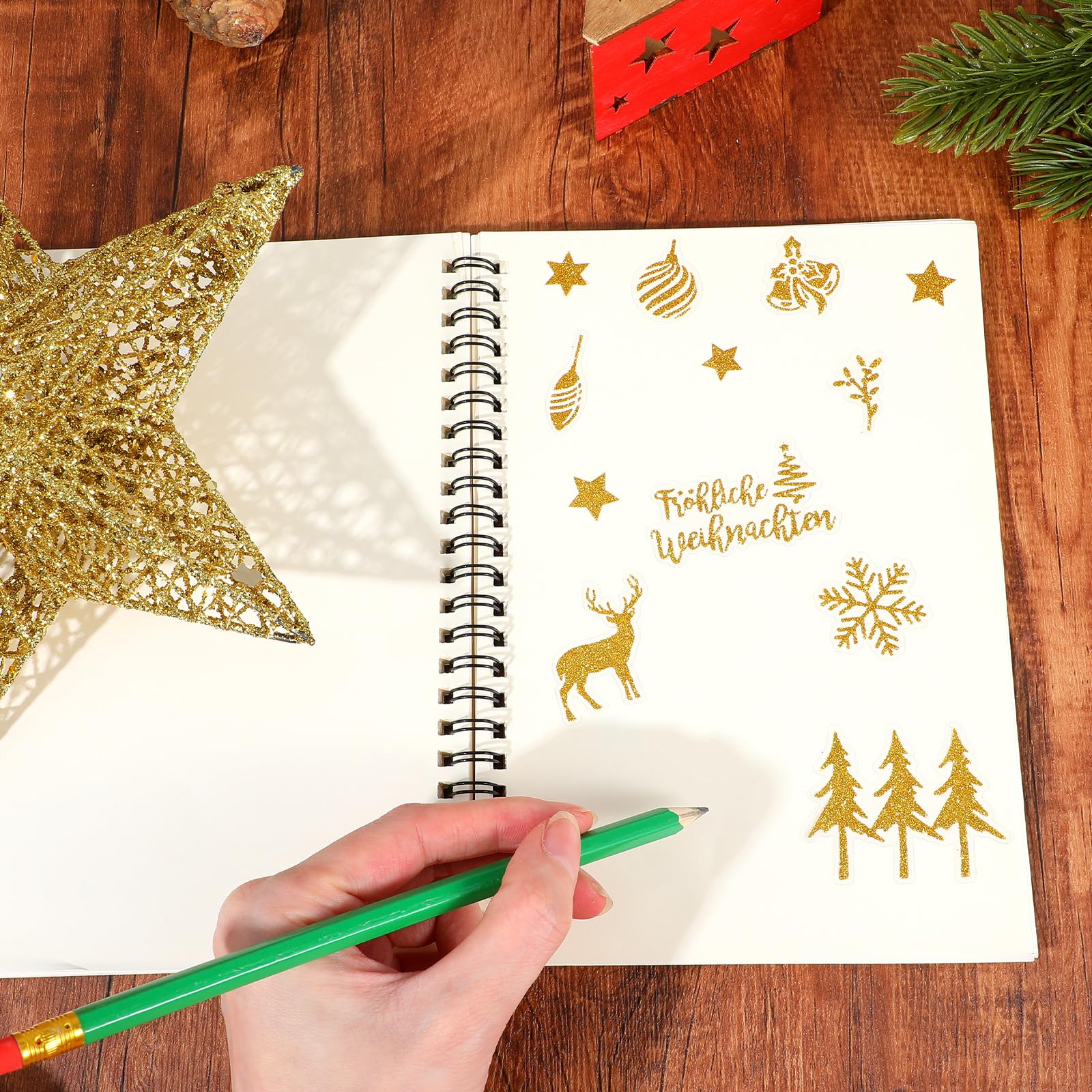 Kerststickers