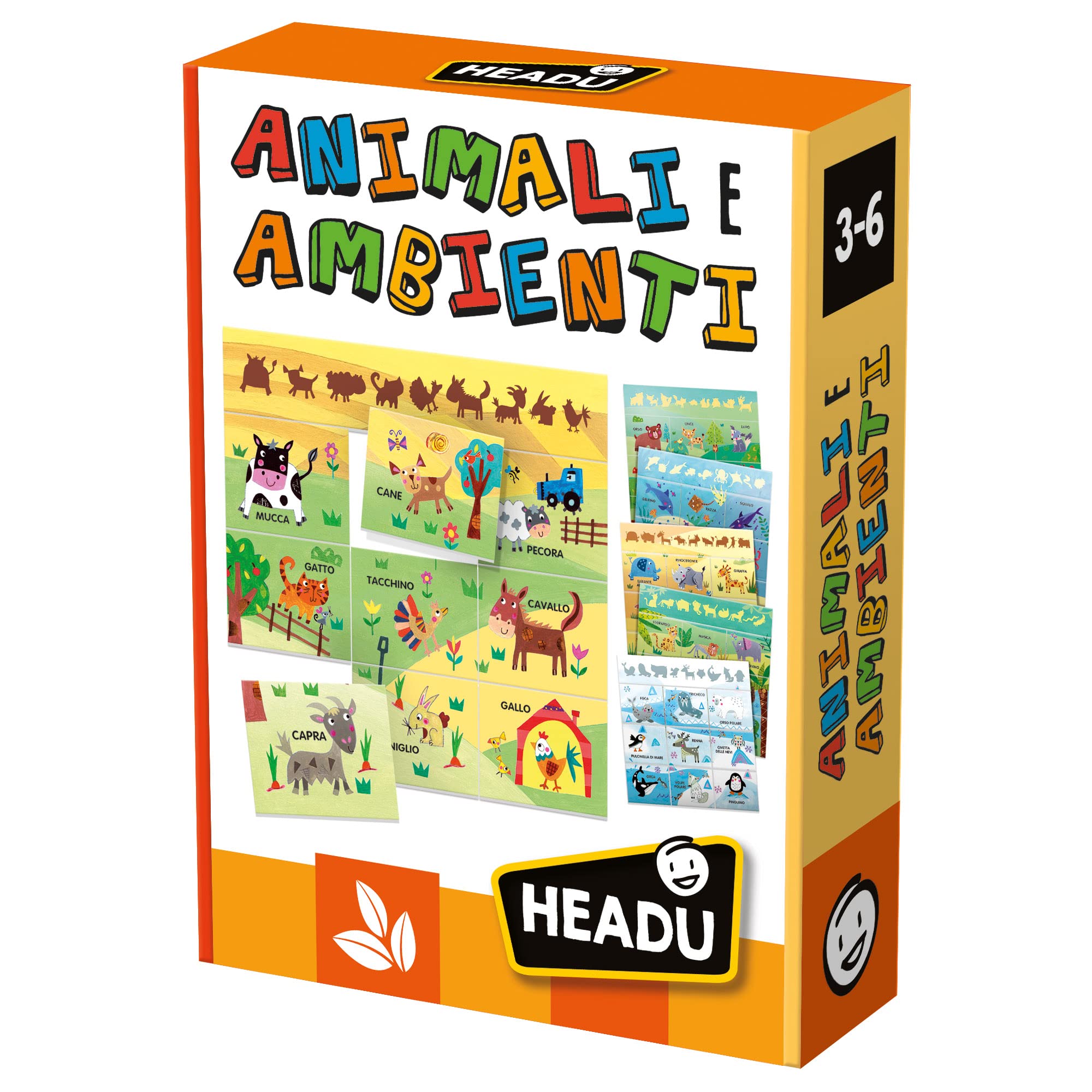 Headu Scuola Di Disegno Sequenze Logiche E Prime Tecniche Di Disegno It20522 Gioco Educativo Per Bambini 3-6 Anni Made In Italy : Headu