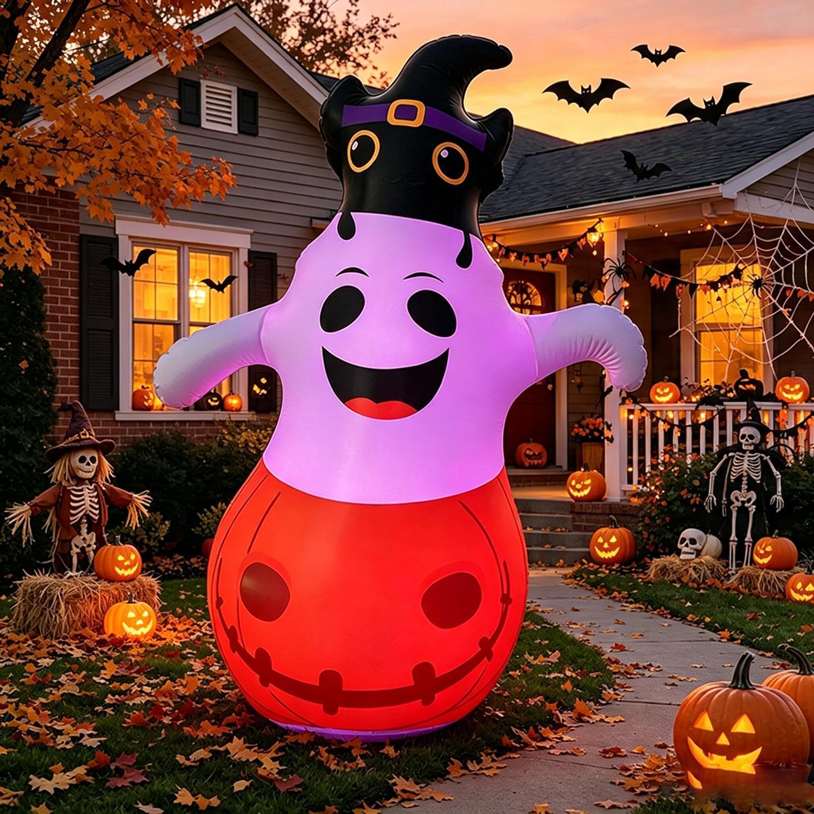 Gonfiabili Halloween Da Esterno Fantasma Gonfiabili A Dondolo Per Feste