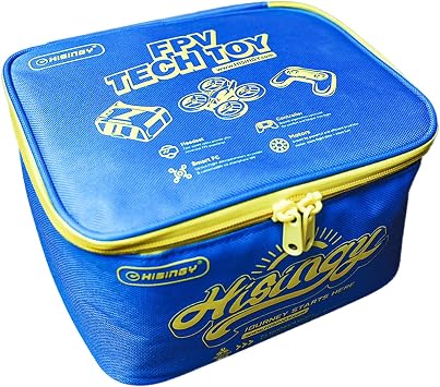 HISINGY Storage Bag Compatible with all Drone Models,Travel Carry Case,Drone Accessories,Large Capacity,Reasonable Design Blue