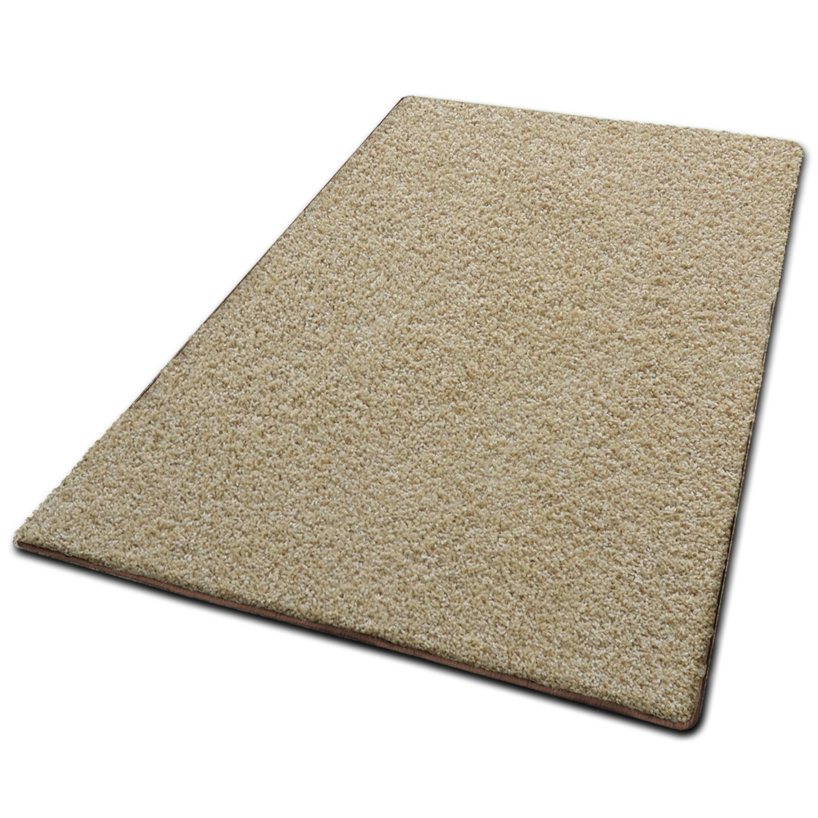 Casa Pura - Tapis Shaggy Poil Long, Doux et épais - Qualité Allemande - Grand Tapis pour Salon, Couloir et Chambre - Barcelona, 200x300 cm, Beige