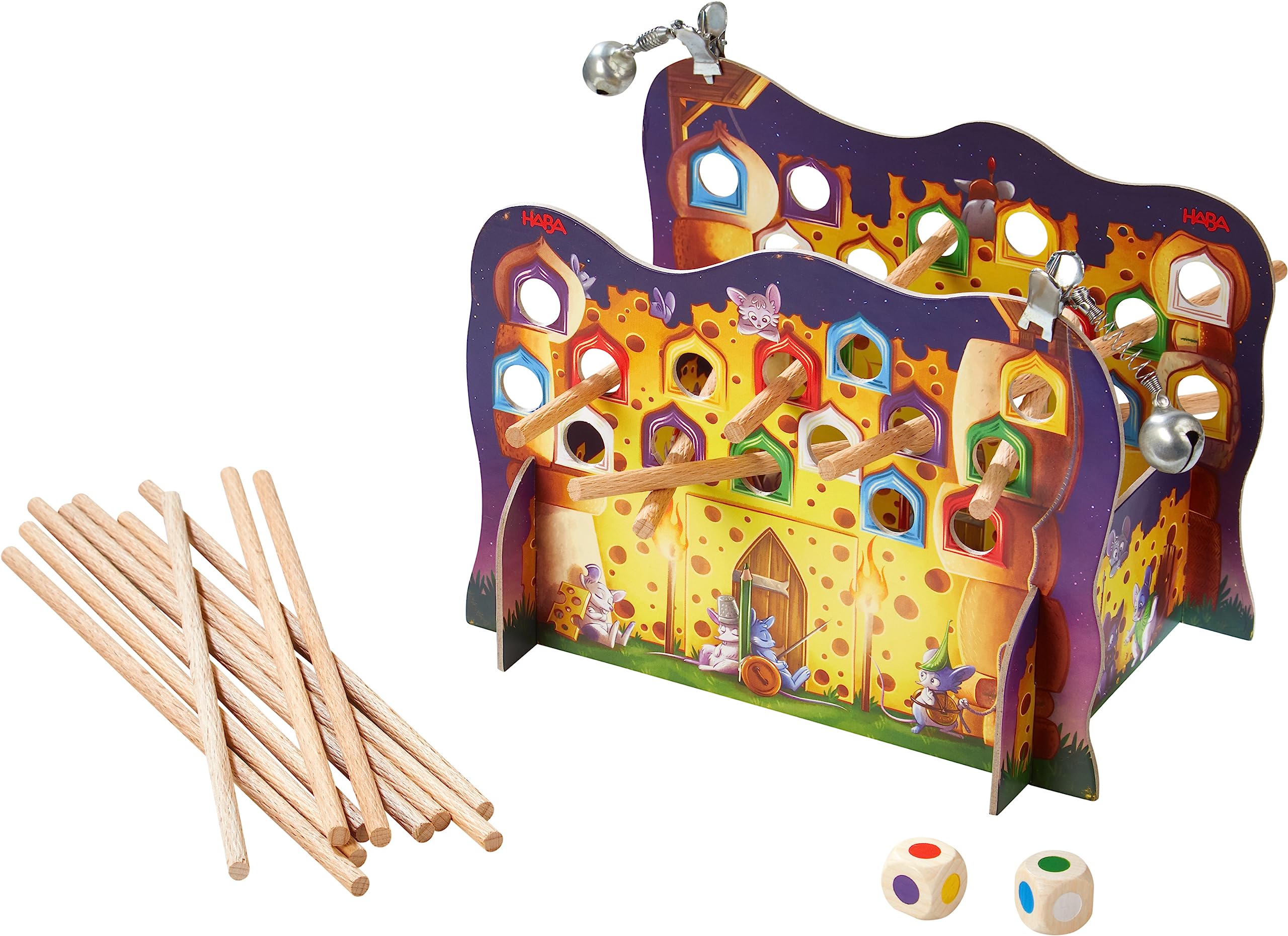 HABA Chut Gesellschaft Kinder - EIN Spiel der Geschicklichkeit und Konzentration, 5 Jahre und älter, 307019, 307012, bunt