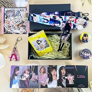Amazon.co.jp: black-pink jisoo ROSE jennie Jisoo個人福袋ファン用品
