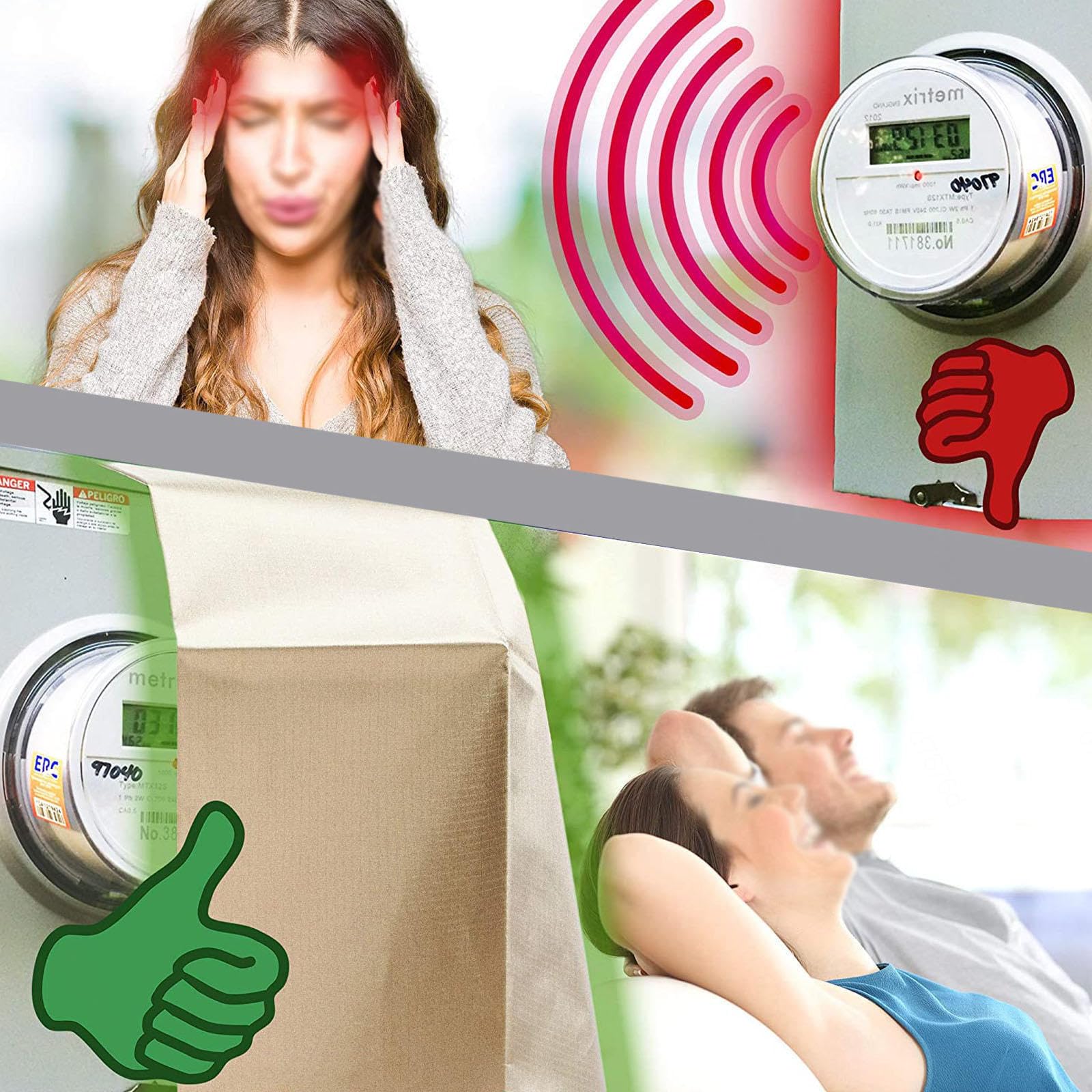 Tessuto di Protezione EMF, EMI, Protezione RF e RFID Tessuto in Rame Nichelato Tessuto Rame Nichel Che Blocca Rame Protezione della Gabbia di Faraday Recinzione,silver-6m