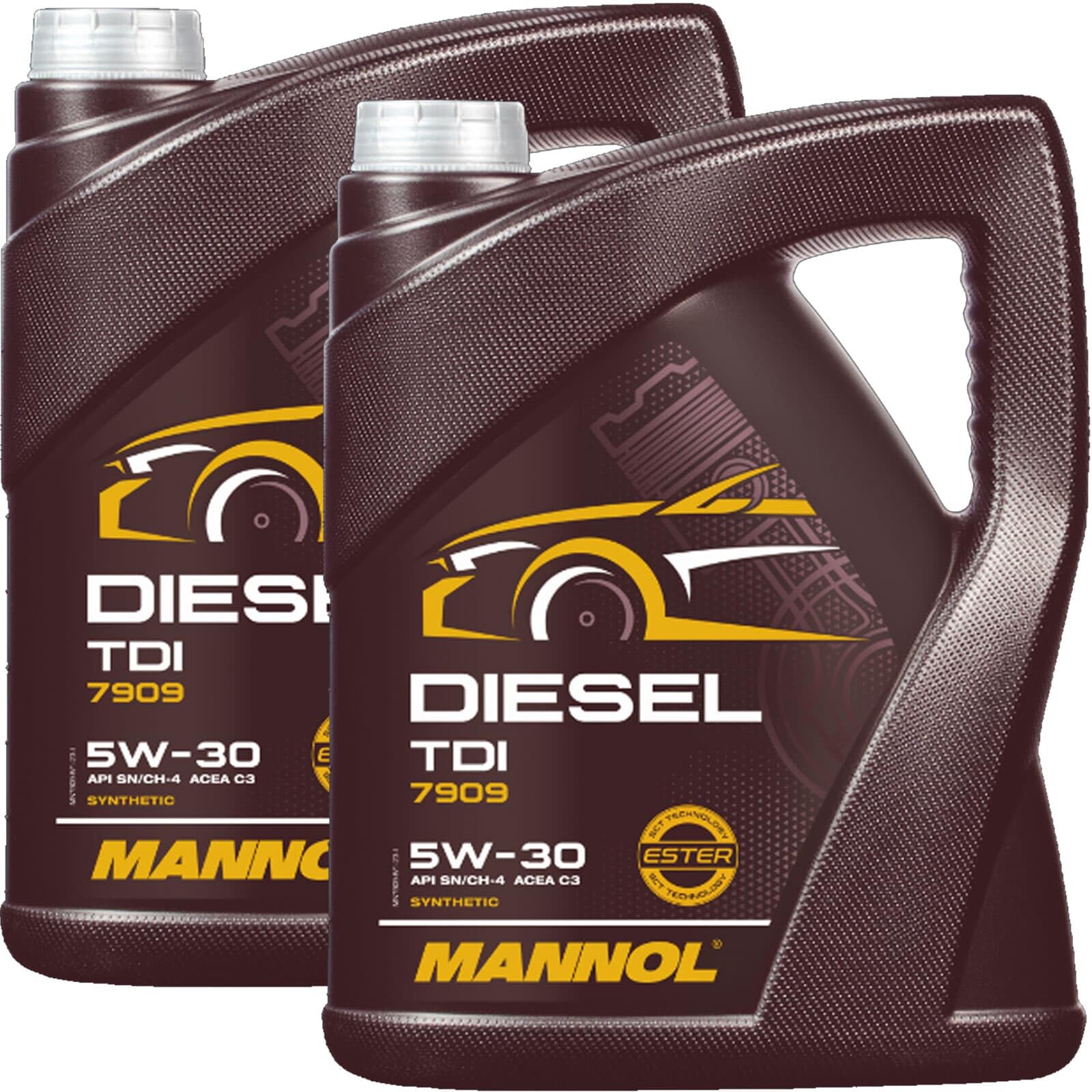 Hausmarke 2x 10010300500 Öl (10 L) | 502/505.005 LL-04 229.51, Motoröl