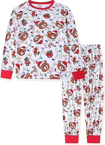 Family Christmas Matching Set, Soft Lightweight Bamboo Viscose Holiday Wear
