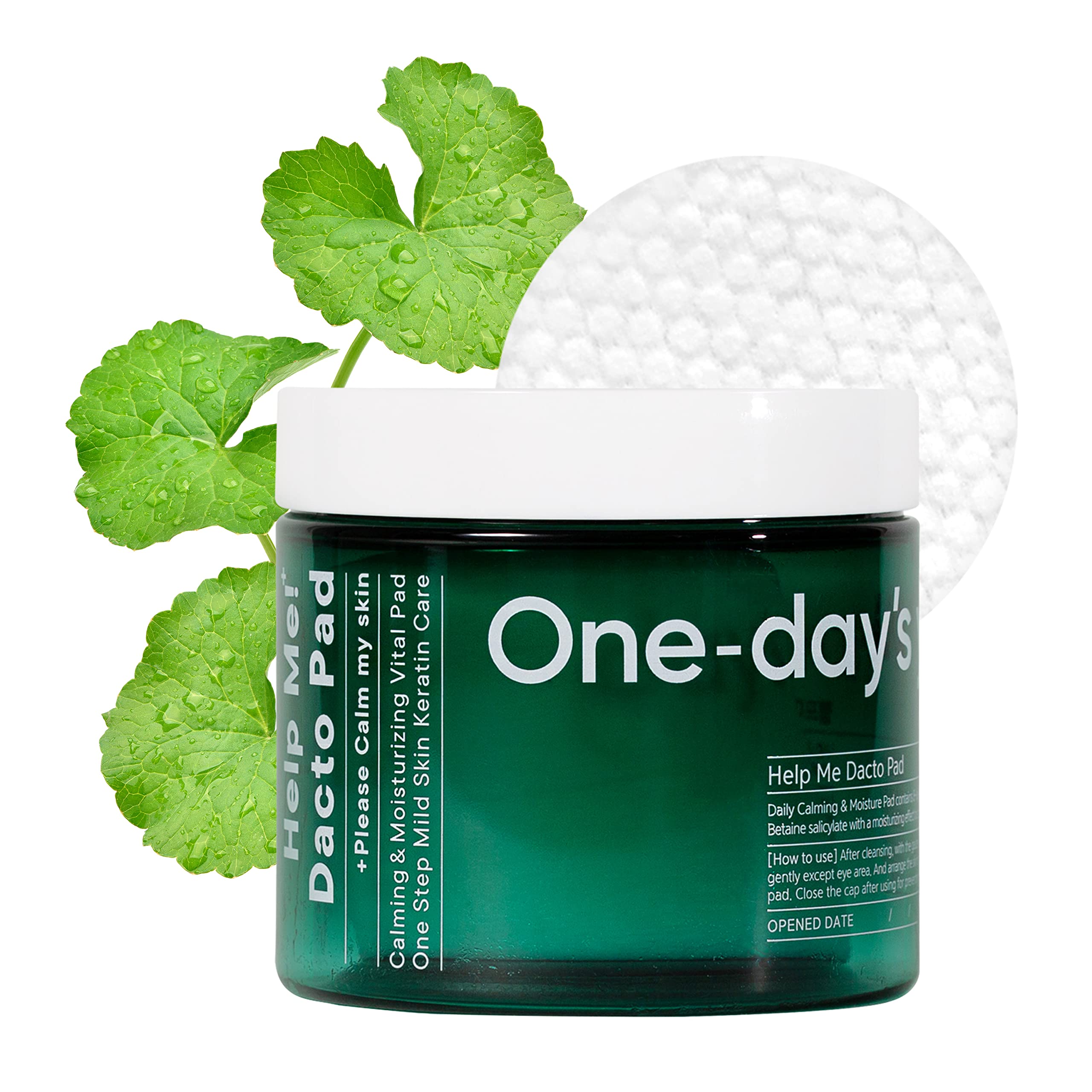 One-Day's You Help Me! + Dacto Pads (60 Sheets), Wiping Pads, Skin Care, Exfoliating Care, Toner Pads, Lotion, Korean Cosmetics, Official Japanese Product (Dacto Pads)One-Day's You Help Me! + Dacto Pads (60 Sheet…