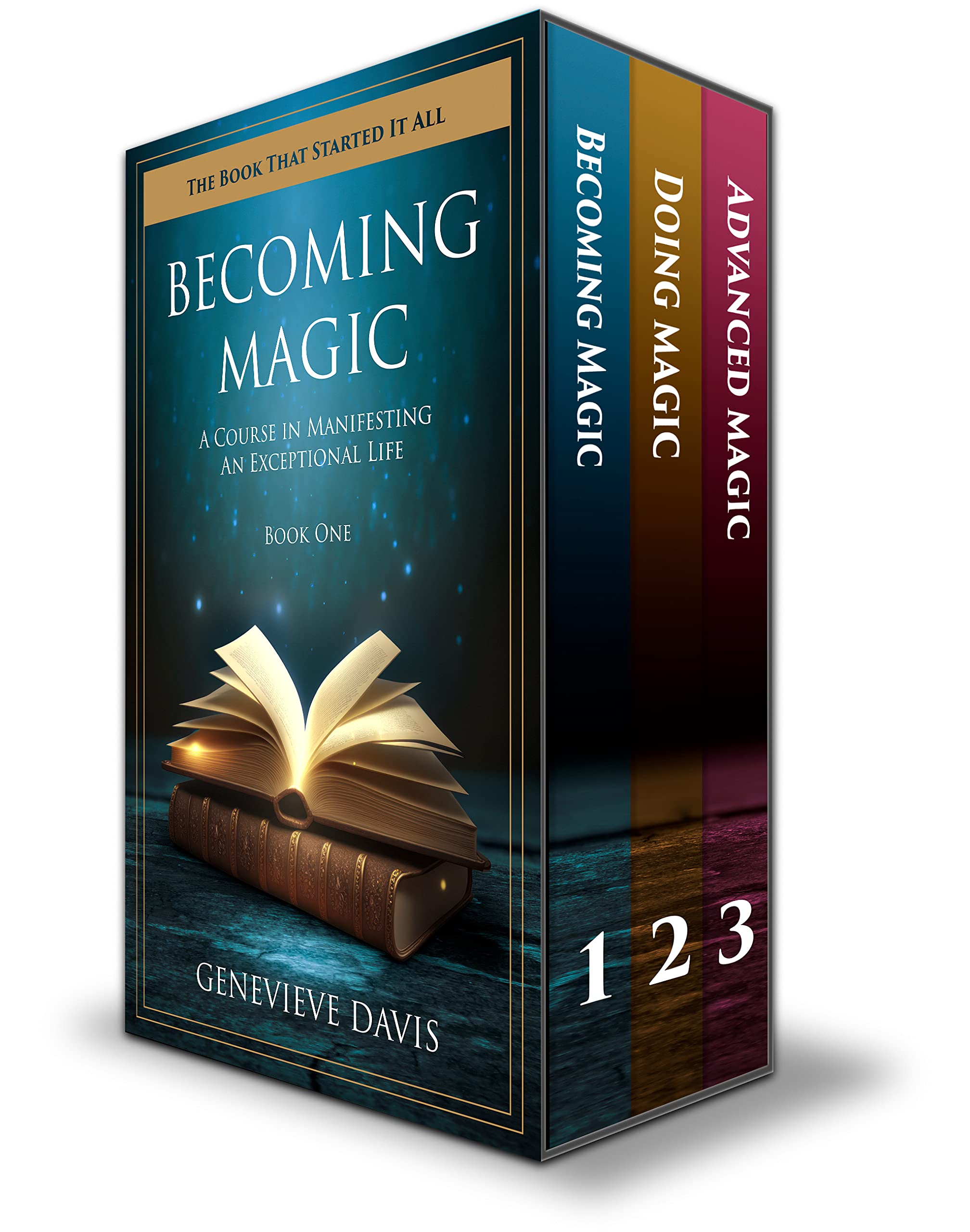 The Course in Manifesting 3 Book Box Set: (Becoming Magic, Doing Magic & Advanced Magic)