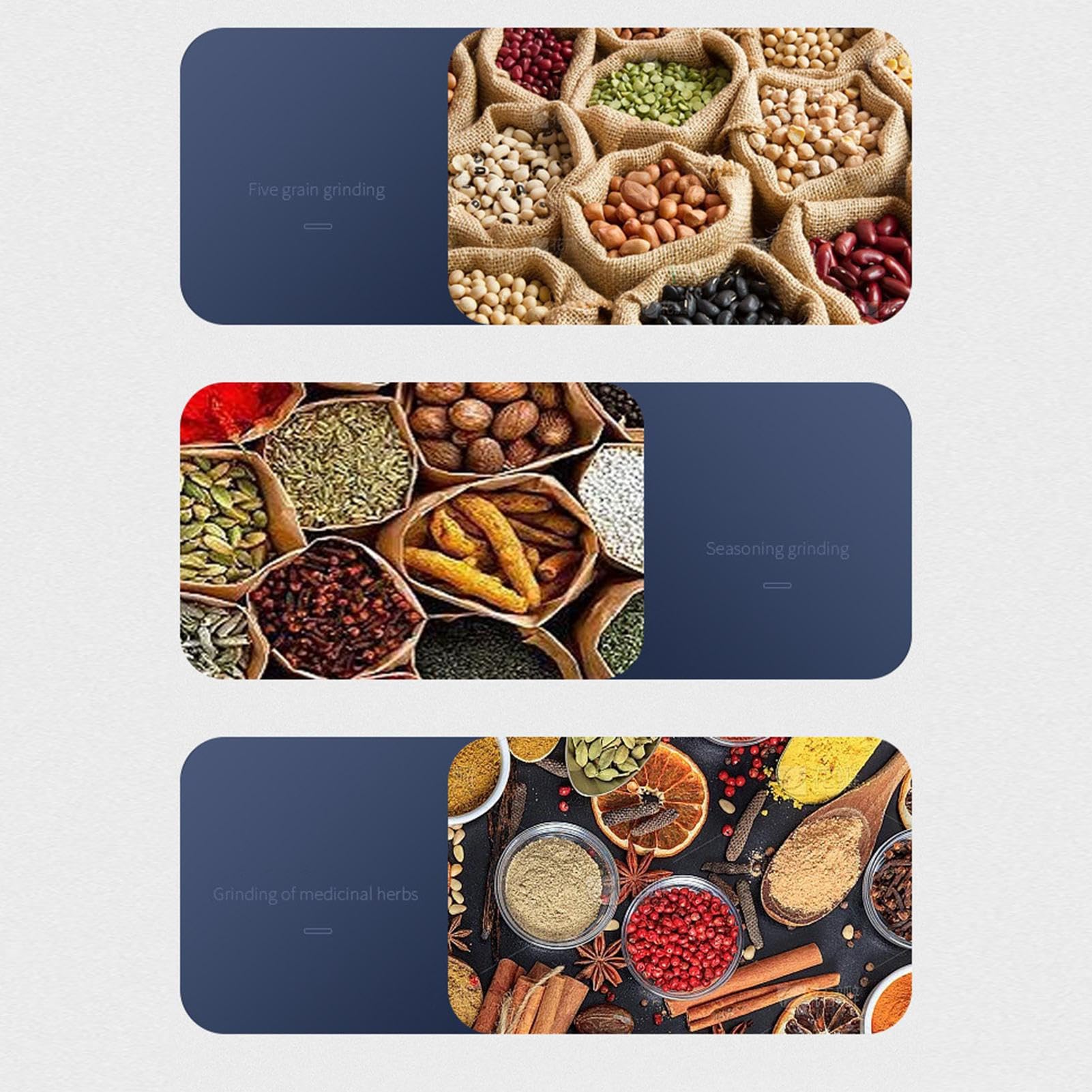 cereali, granaglie e legumi - grano Elettrica Spezie,semi per Cucina e Caffetteria - per Caffè, Noci, Legumi, Semi, Spezie e Condimenti