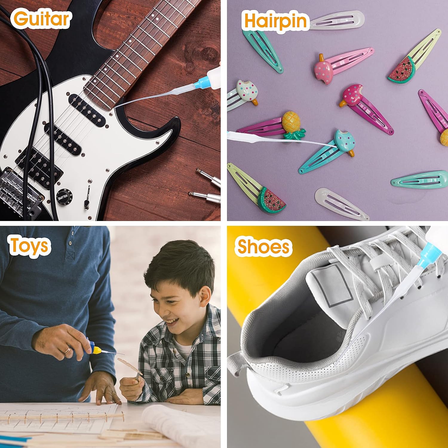 200 Pack Fine Glue Tips, Micro-Tips Glue Extender Precision Glue Tips Gap Glue Tips Glue Spreader Glue Applicator