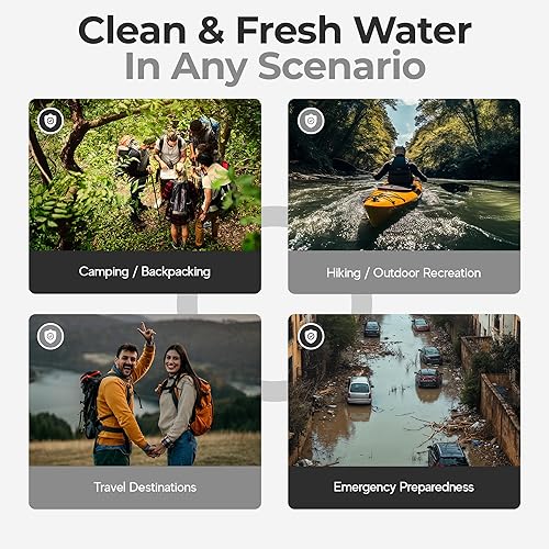 Miniatura 8 de Sierra Madre Pure Water Straw - Paja purificadora con filtro de agua para mochileros, campamentos, senderismo, viajes, equipo y suministros de