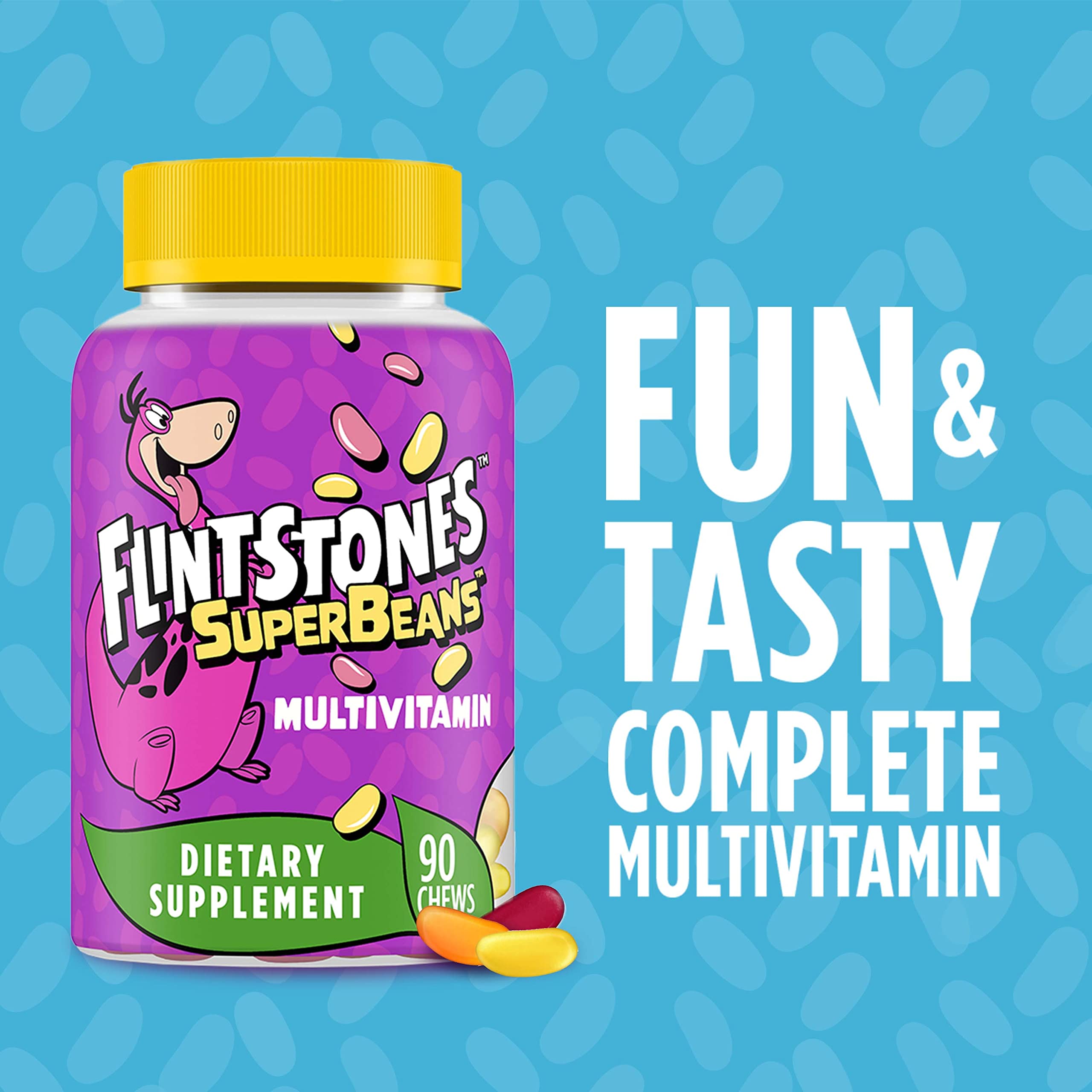 Flintstones SuperBeans, Kids Multivitamin with Immunity Support with