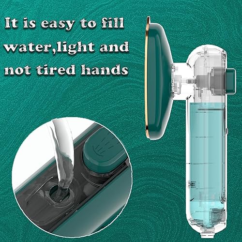 Miniatura 6 de Plancha de viaje pequeña con vapor, plancha ligera y portátil para viajes y manualidades, doble uso en húmedo y seco, calentamiento rápido, perfecta