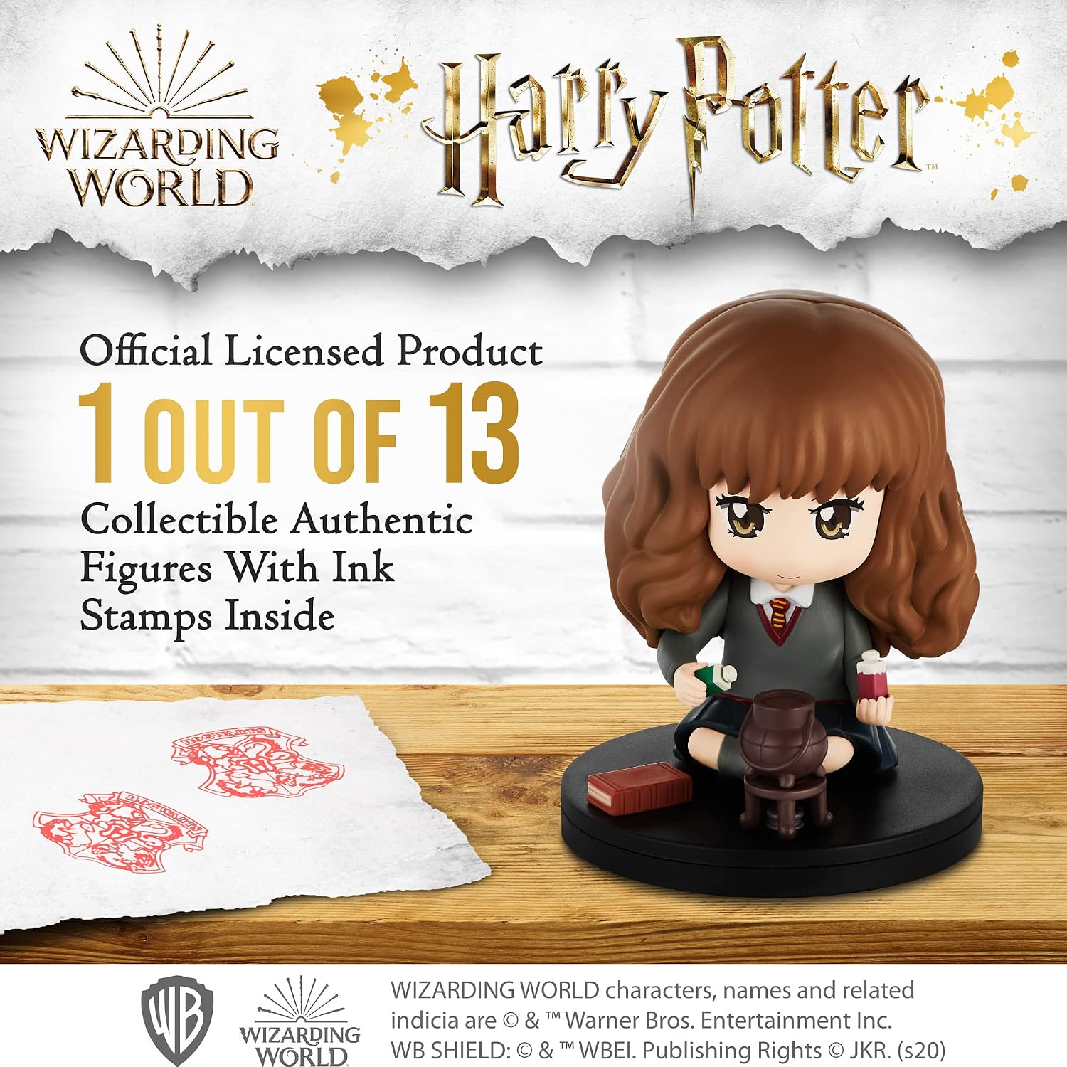 P.M.I.- Harry Potter Pencil Toppers, Multicolore, HP2065