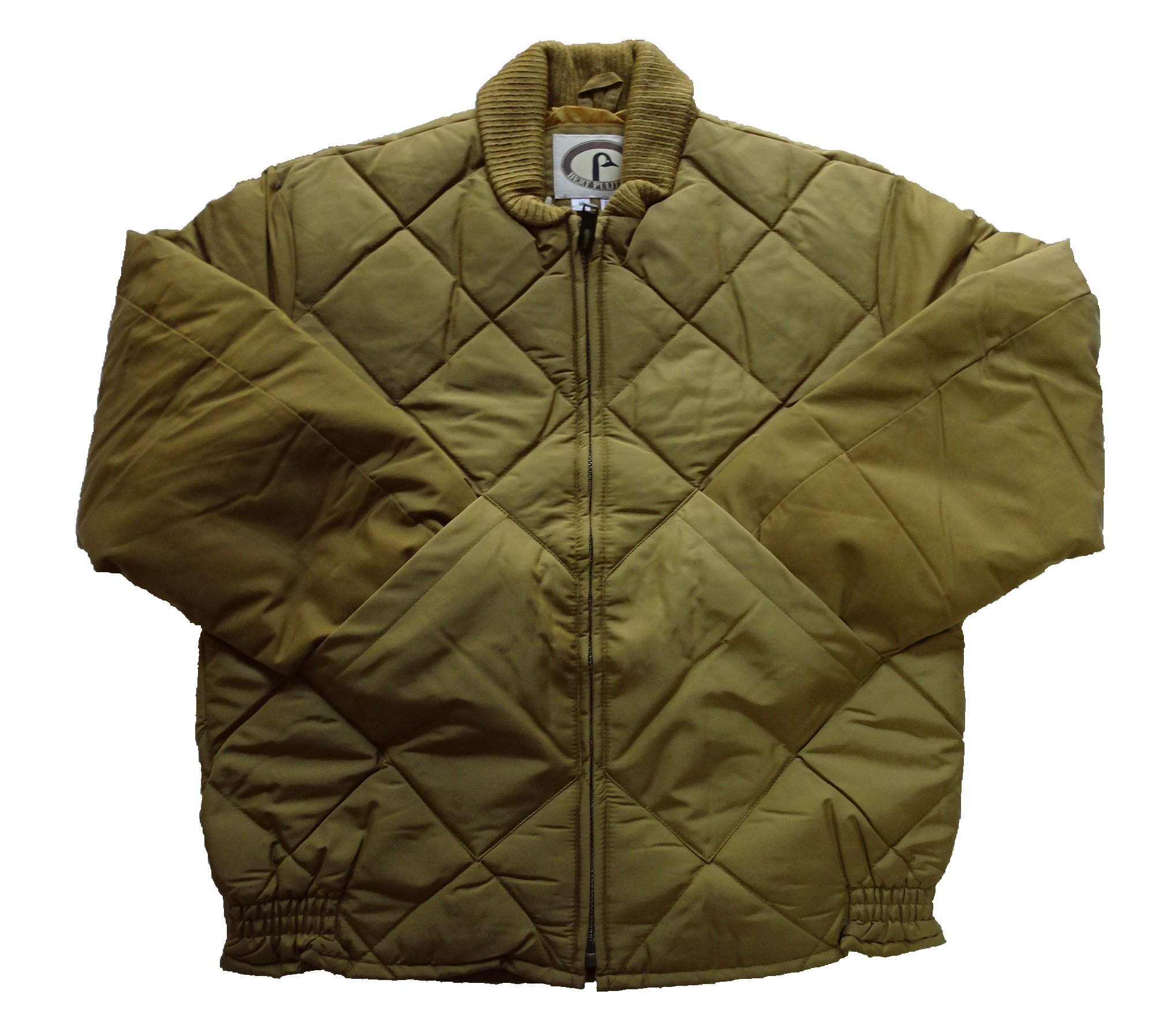 Amazon | BERT PULITZER MADE IN USA ダウンジャケット (L, TAN 