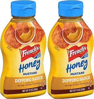 Honey Mustard Dipping Sauce, 12 oz (Pack of 2)